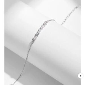 New GRA Certified Moissanite Diamond Bracelet, tcw .54 carats